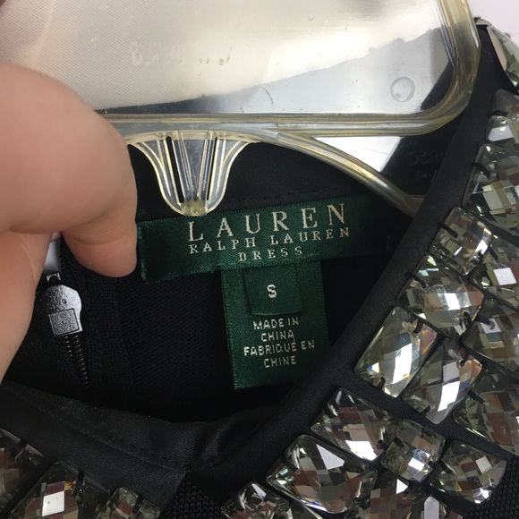 Ralphen Lauren Collared Black Dress - Picture 3 of 6